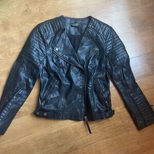 Women’s Topshop vegan leather jacket size US 2